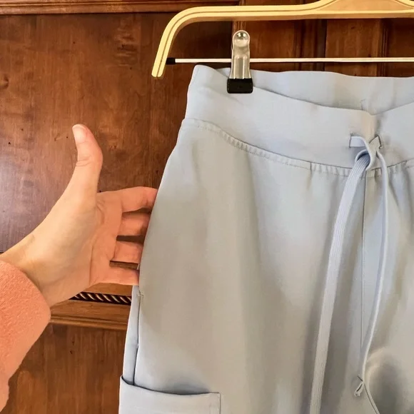 Mandala Light Blue Petite Joggers | Size S | Like New - Picture 7 of 14